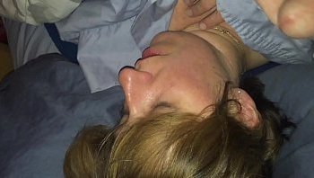 cum on sleeping mom